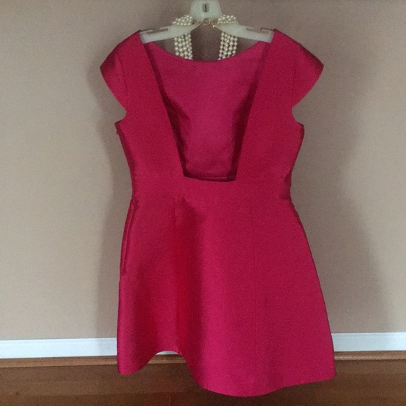 Kate Spade Satin Cocktail Dress In Full Bloom - Picture 3 of 4